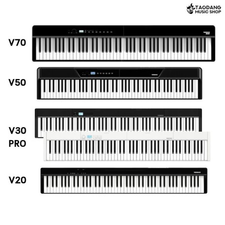 เปียโนไฟฟ้า Terence V20, V30 Pro, V50, V70